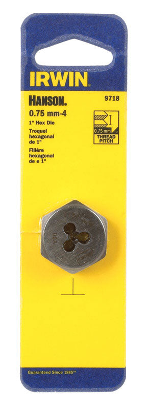 Die 1Hex 4Mm-.75 Mm (Pack Of 1)