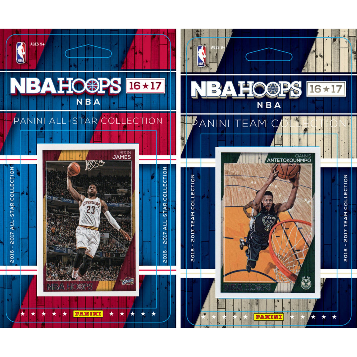 Nba Milwaukee Bucks Licensed 2016-17 Hoops Team Set Plus 2016-17 Hoops All-Star Set