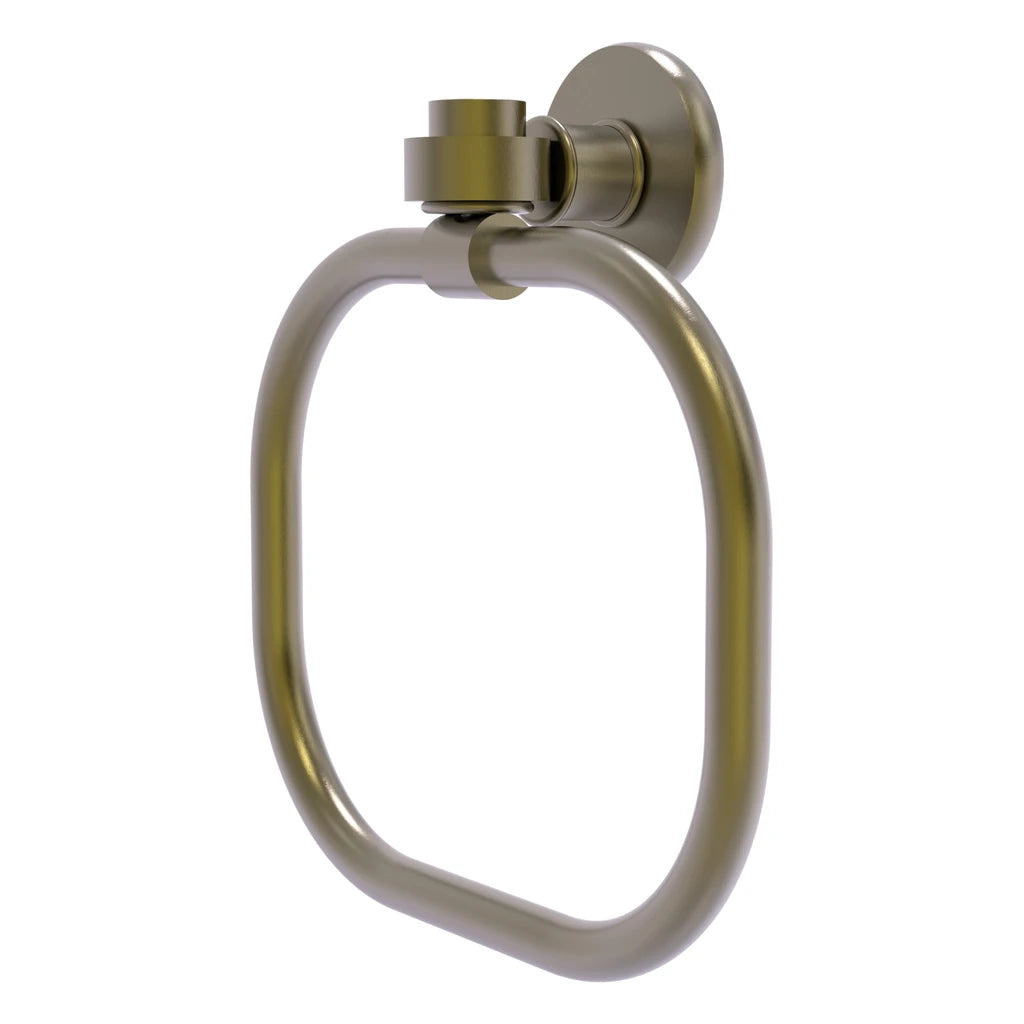 Continental Collection Towel Ring with Groovy Accents - 2016G-ABR