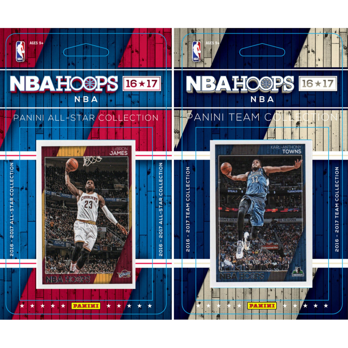 Nba Minnesota Timberwolves Licensed 2016-17 Hoops Team Set Plus 2016-17 Hoops All-Star Set