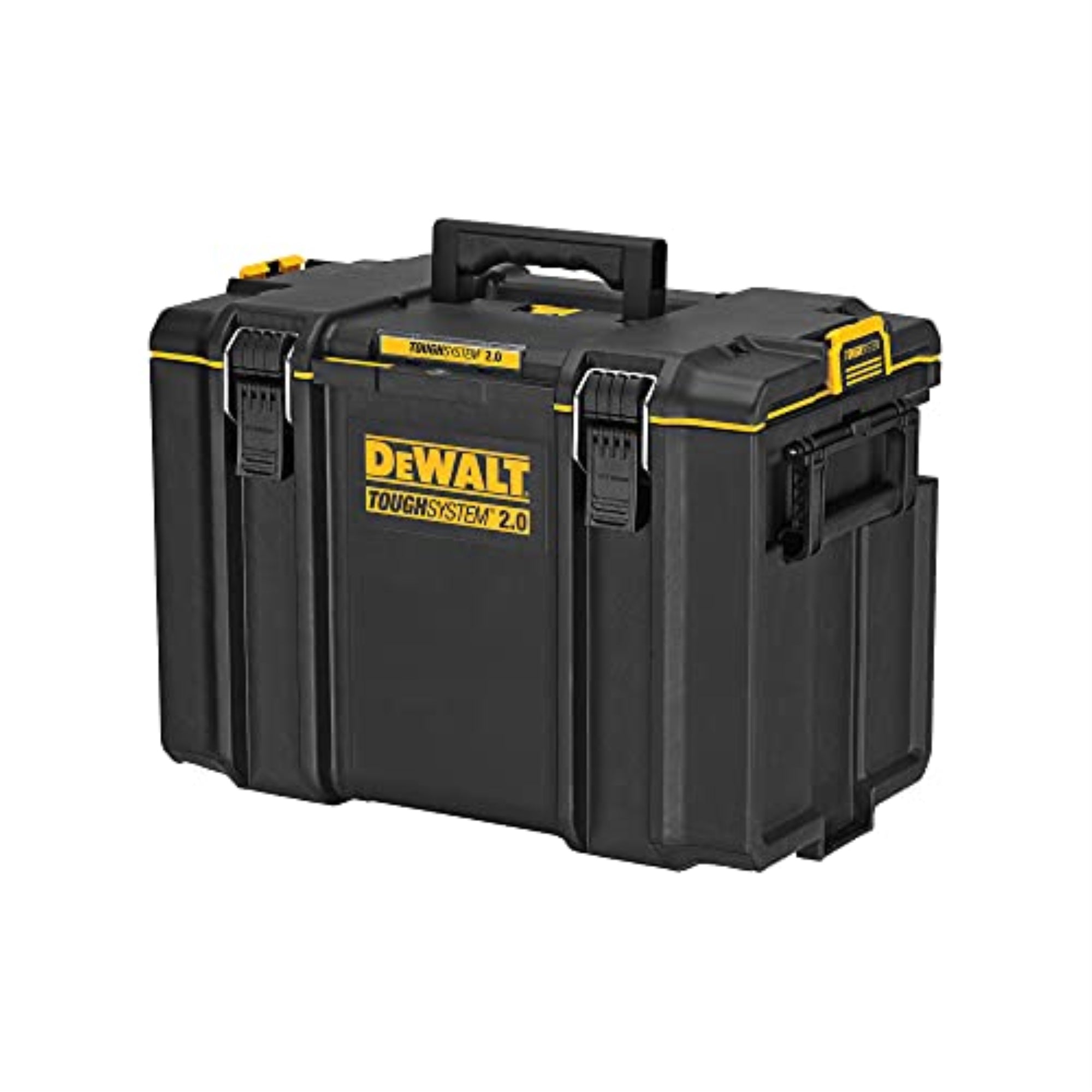 2018833 Tl Box Bk/Yw Xl 14.75L Dewalt Toughsystem 14.75 In. Extra Large Tool Box Black/Yellow (Pack Of 1)