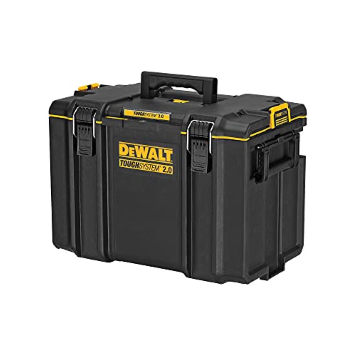 2018833 Tl Box Bk/Yw Xl 14.75L Dewalt Toughsystem 14.75 In. Extra Large Tool Box Black/Yellow (Pack Of 1)