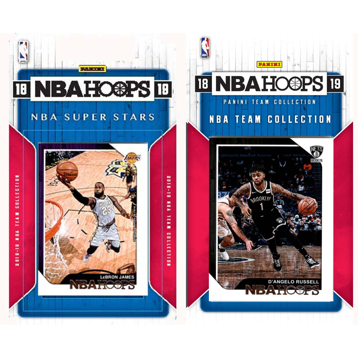 Nba Brooklyn Nets Licensed 2018-19 Hoops Team Set Plus 2018-19 Hoops All-Star Set