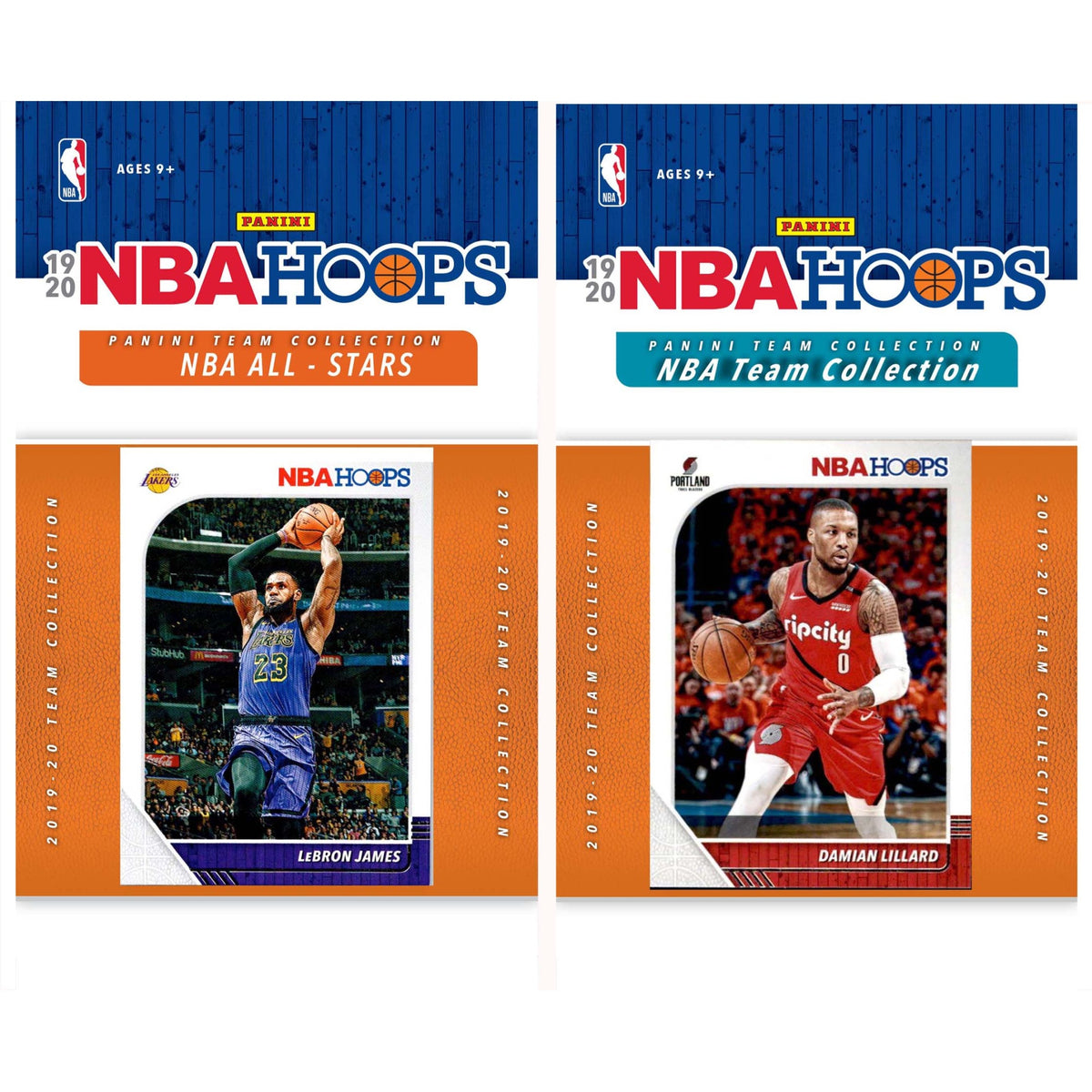 Nba Portland Trail Blazers Licensed 2019-20 Hoops Team Set Plus 2019-20 Hoops All-Star Set