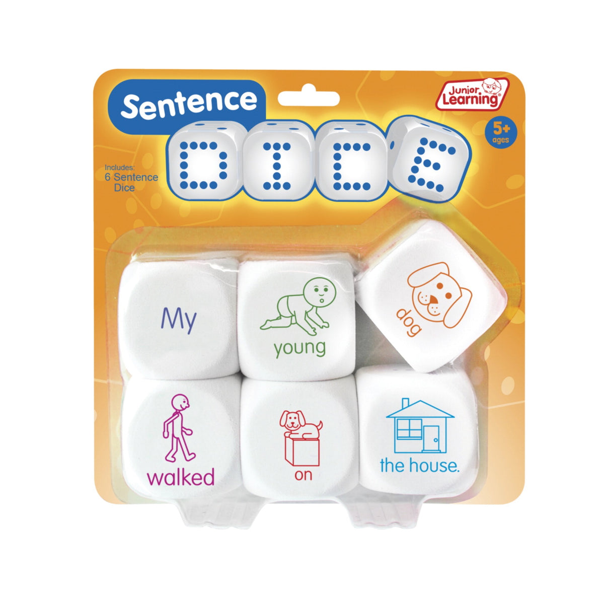 Junior Learning Sentence Dice