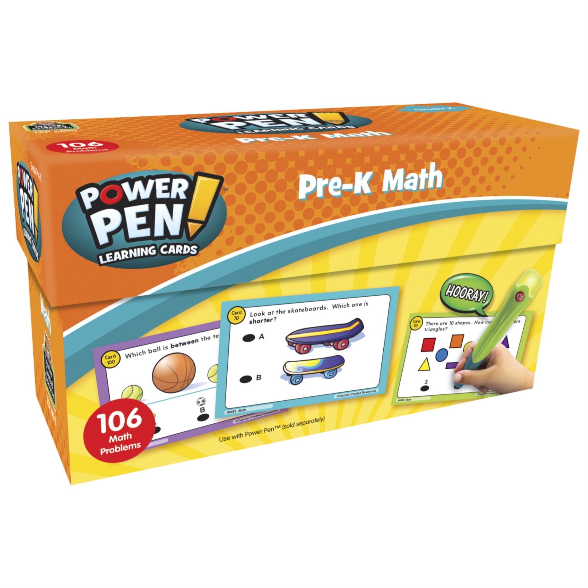 Power Pen Learning Cards: Math Prek