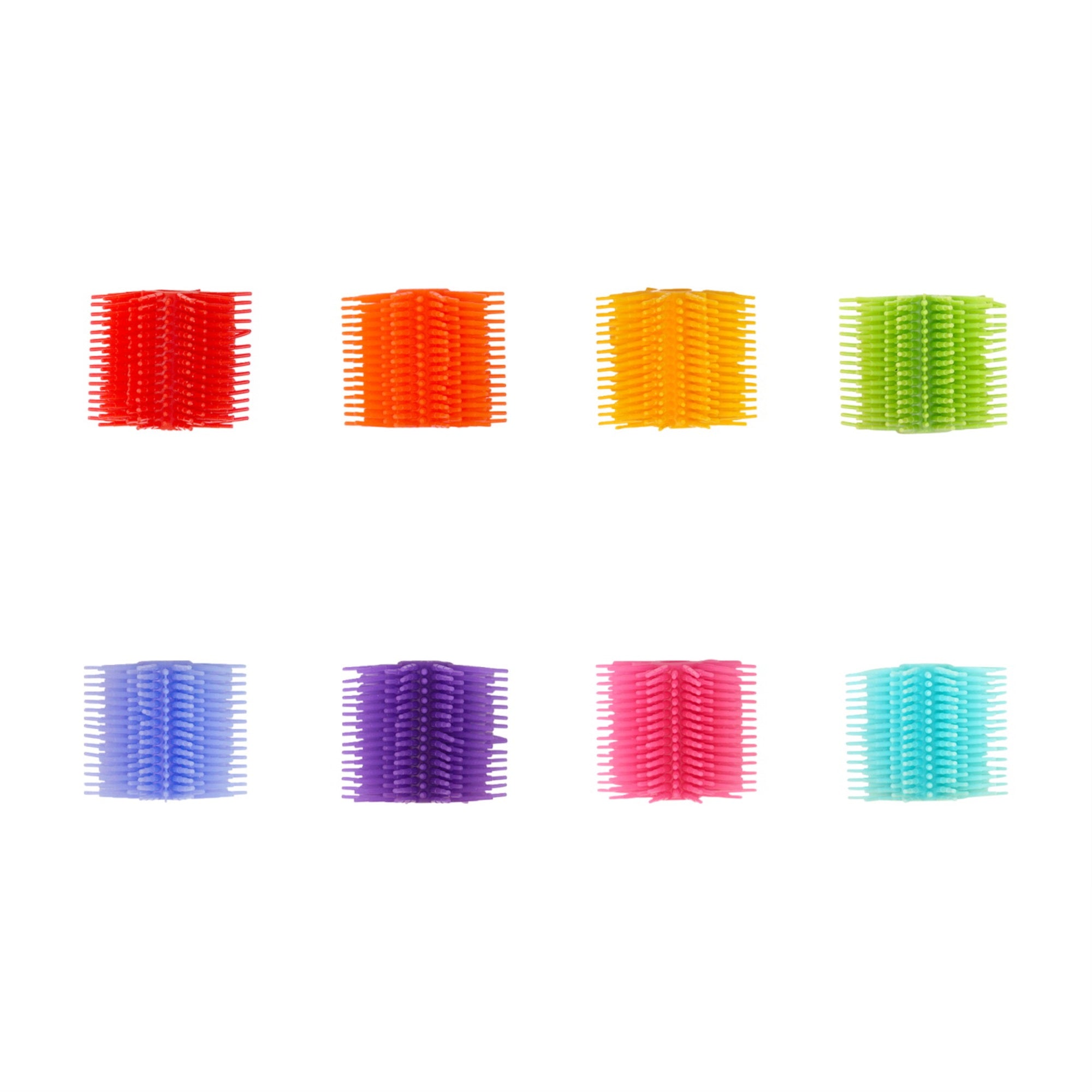 Spike Toys Fidget Tactile Pencil Grippers, Assorted Colors, Set Of 8