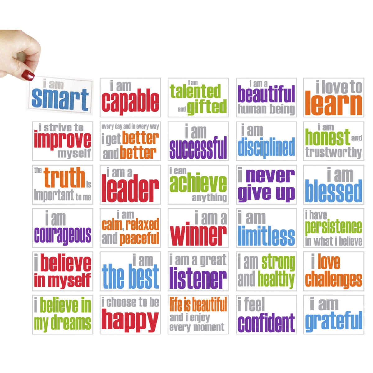 Inspired Minds Set Of 30 Magnets