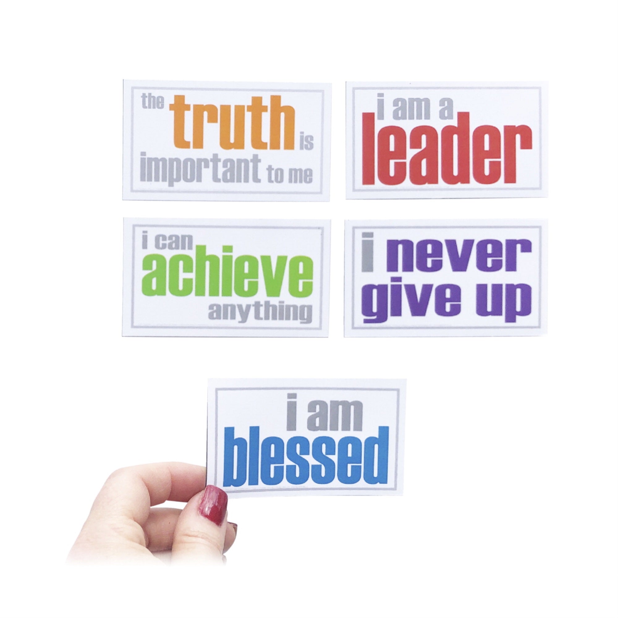 Inspired Minds Encouragement Booster Set - Set Of 5 Magnets