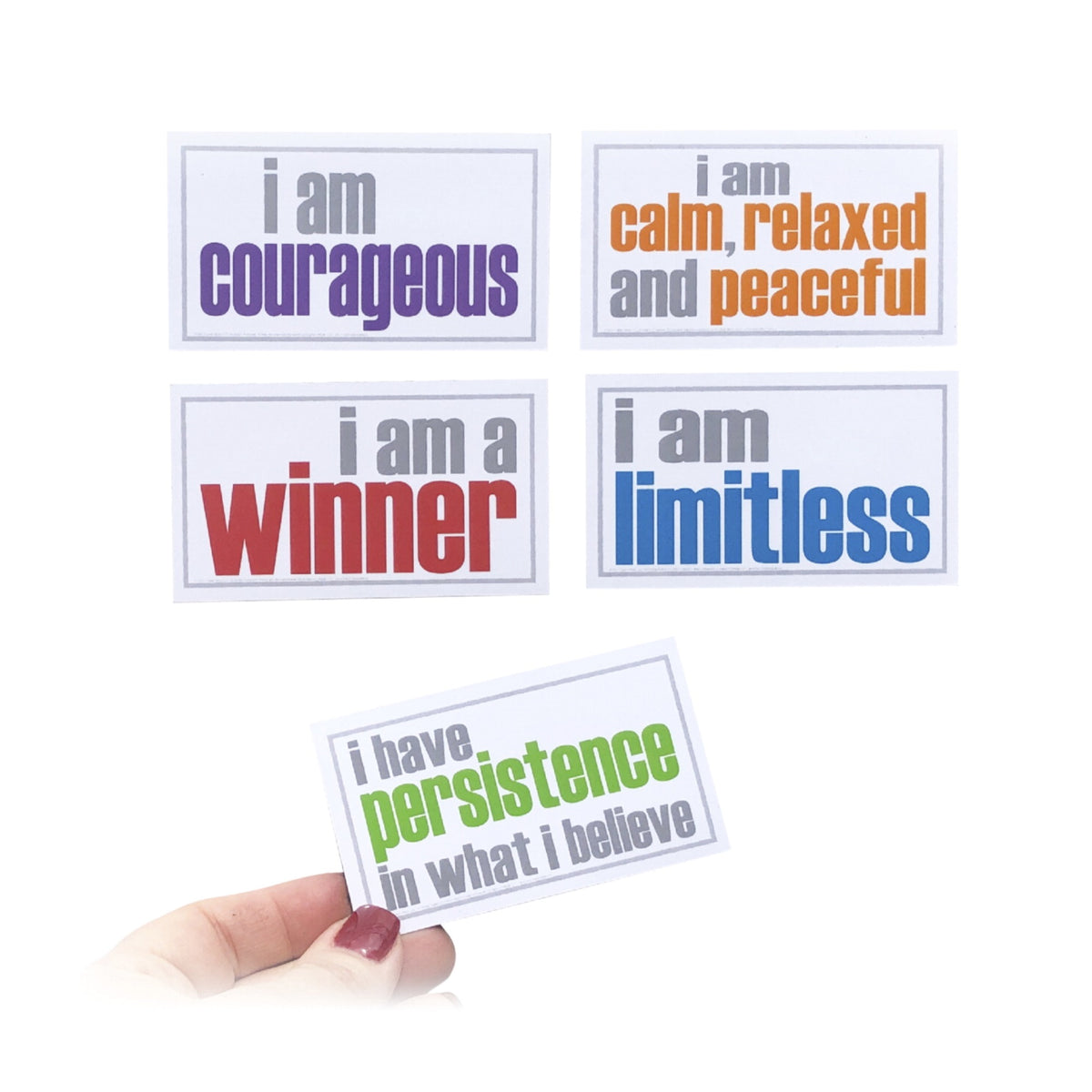 Inspired Minds Hopefulness Booster Set - Set Of 5 Magnets