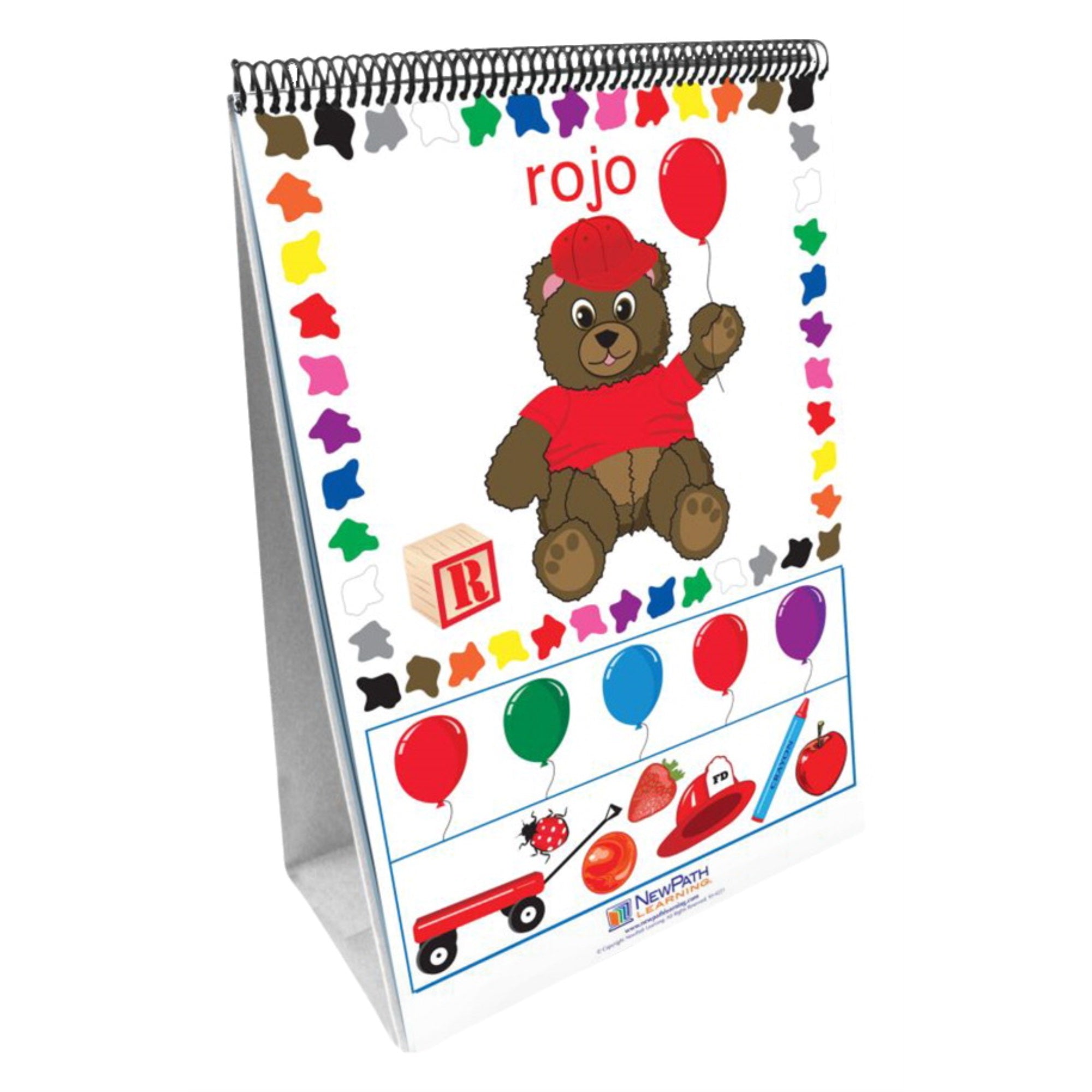 Newpath Learning All About Colors Flip Charts Set - Spanish Language