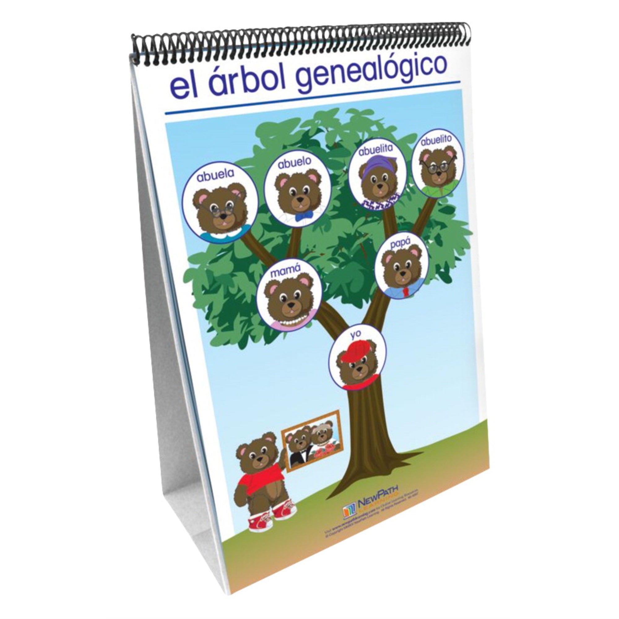 Newpath Learning Me, My Family &Amp; Others Flip Charts Set - Spanish Language
