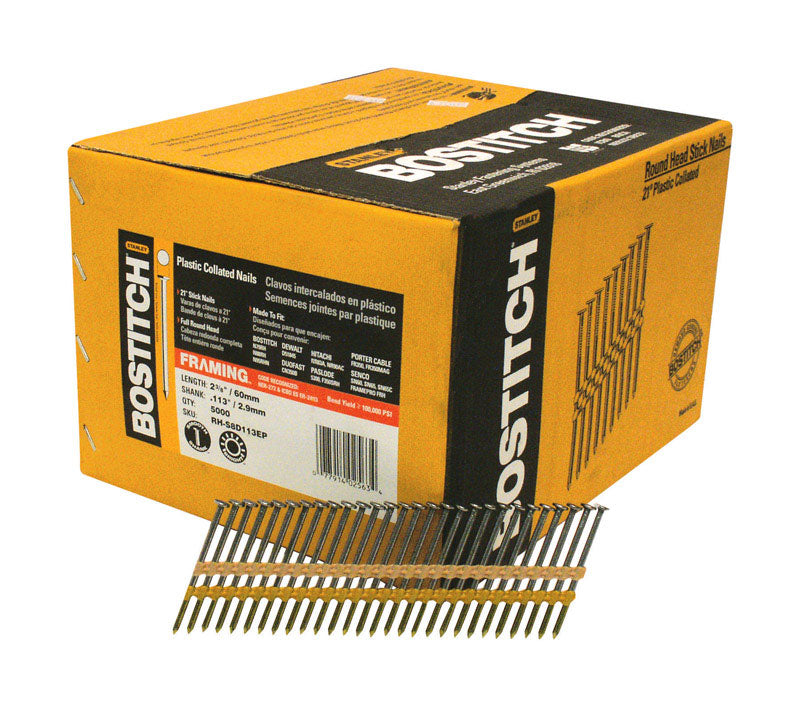 NAIL STIK RND2-3/8BX5000 (Pack of 1)