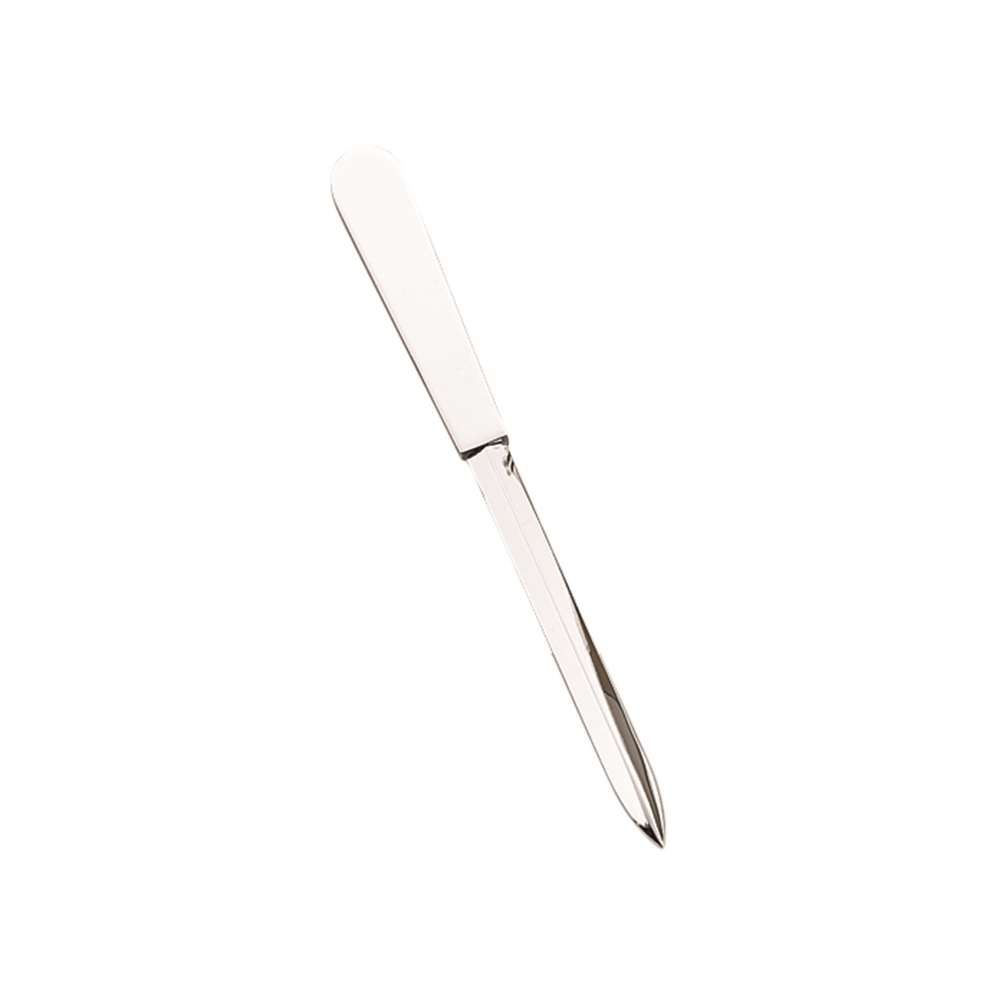 Silhouette Letter Opener, Nickel Plated 7.25'