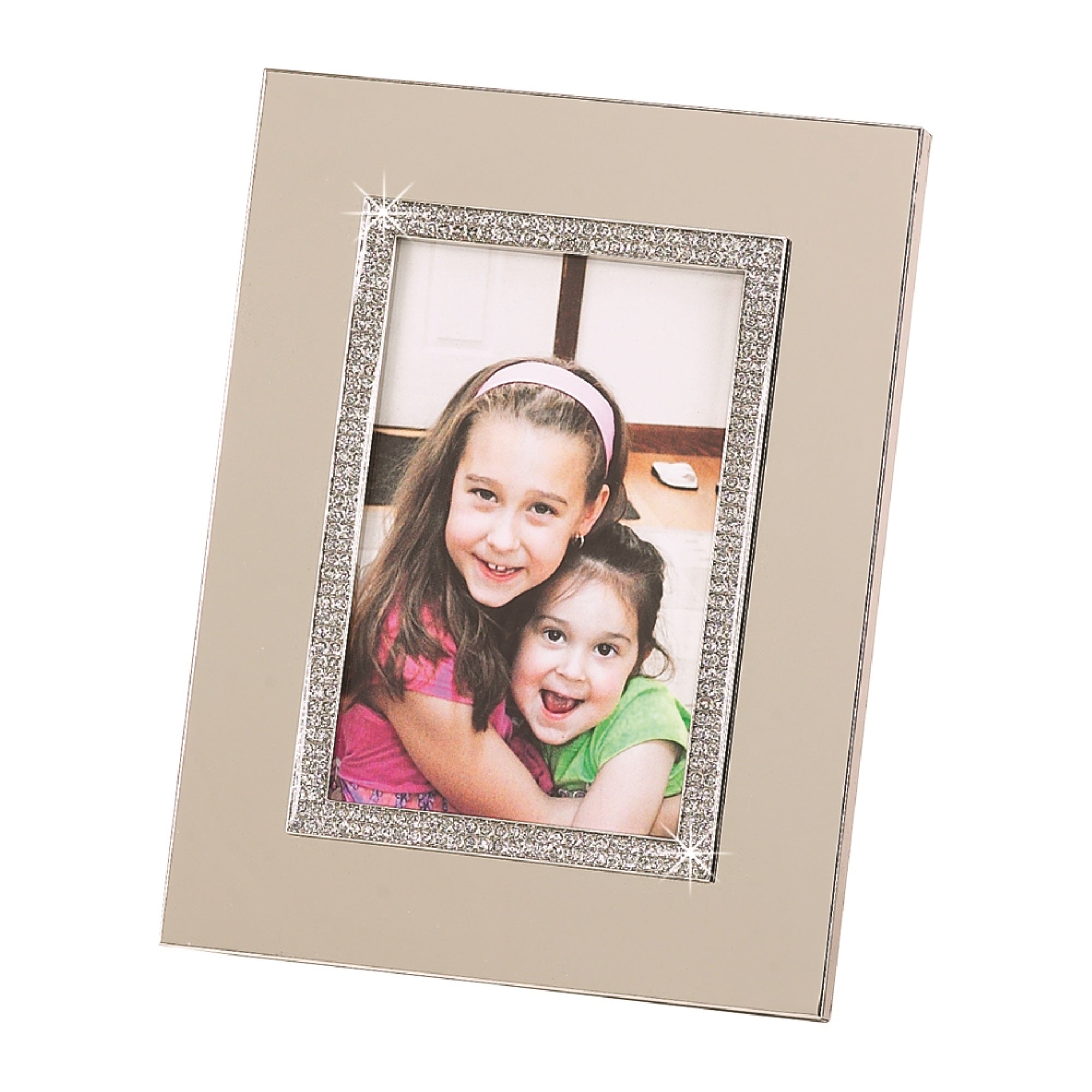 Glitter Galore 4' X 6' Frame With Nickel Plated Border