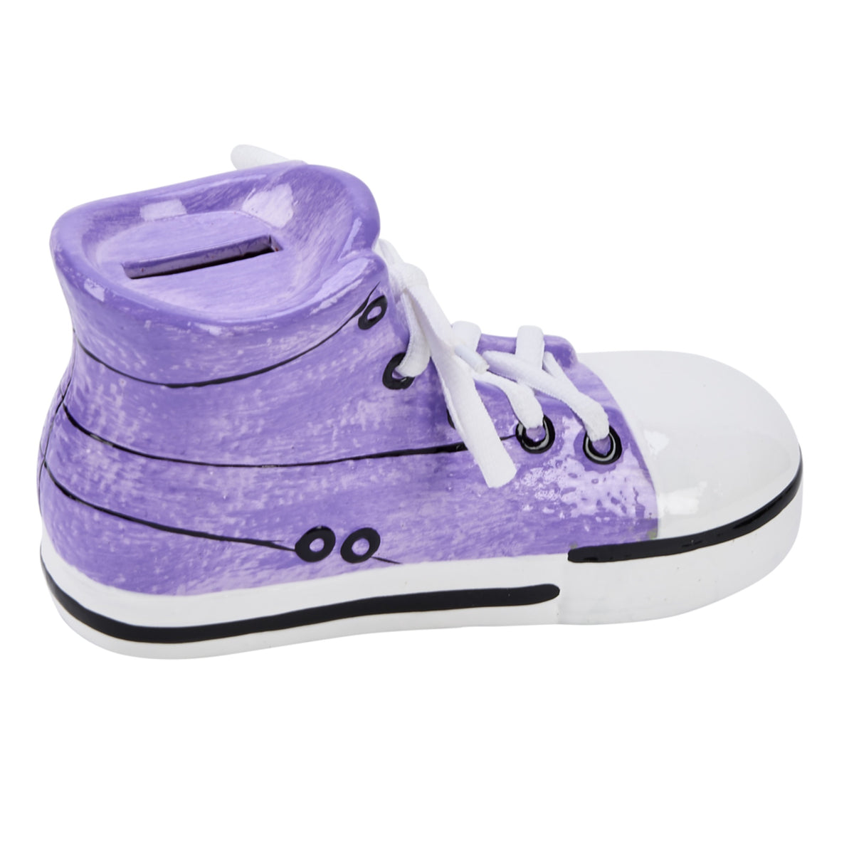 Purple Ceramic Sneaker Bank 4' X 7'