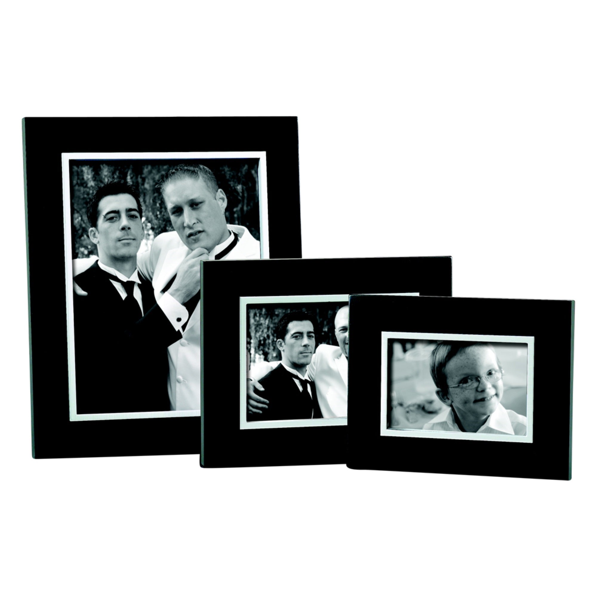 Ebony' Frame Holds 8' X 10' Photo With Silver