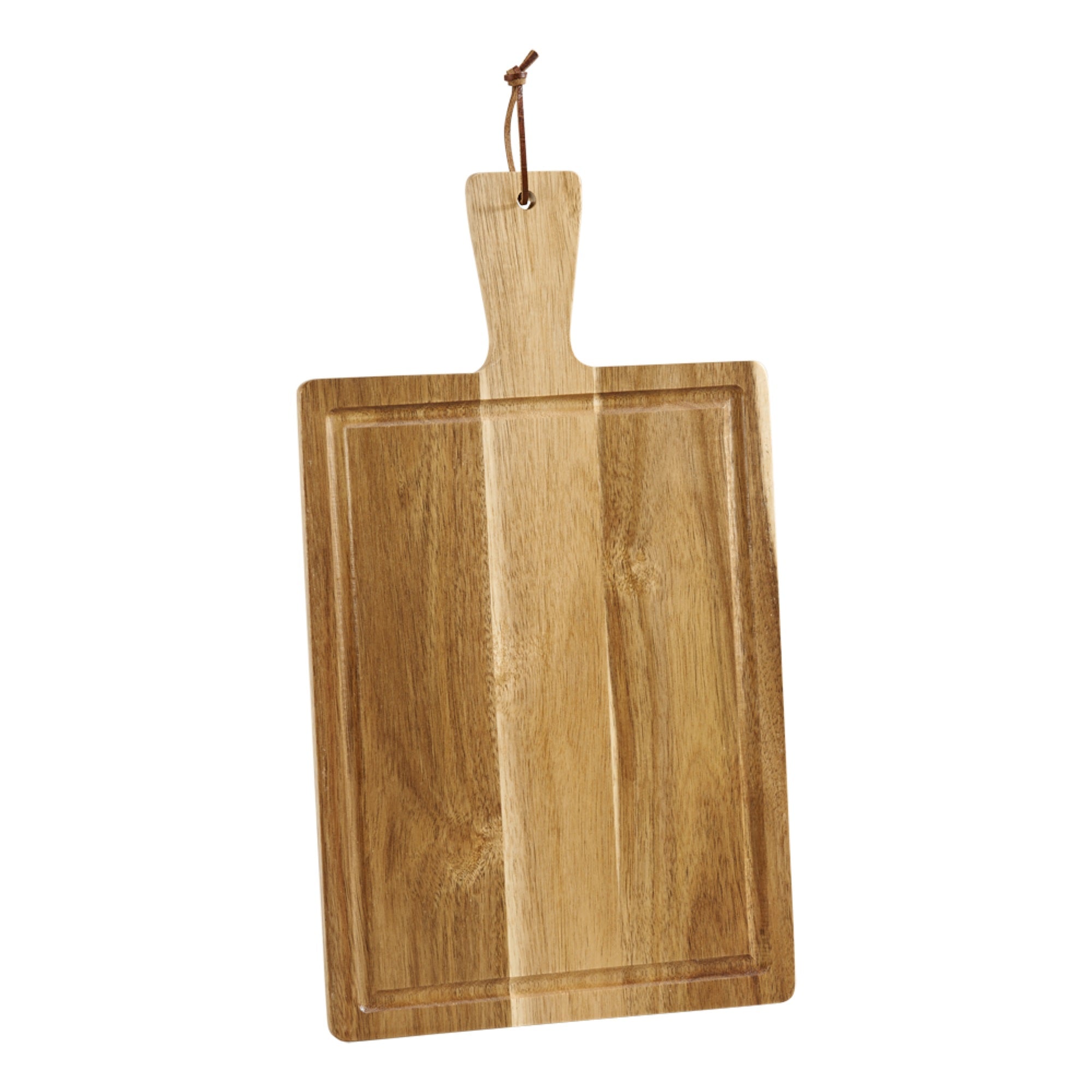 Acacia Handled Carving Board 17' X 9 3/4