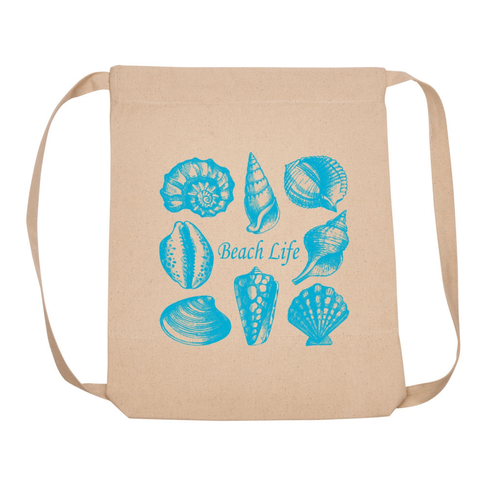 Backpack Sea Shells Beach Life