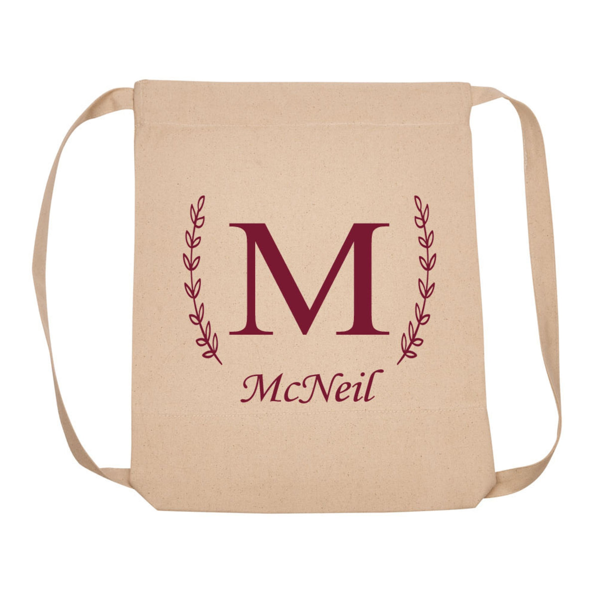 Backpack Single Letter/Family Name