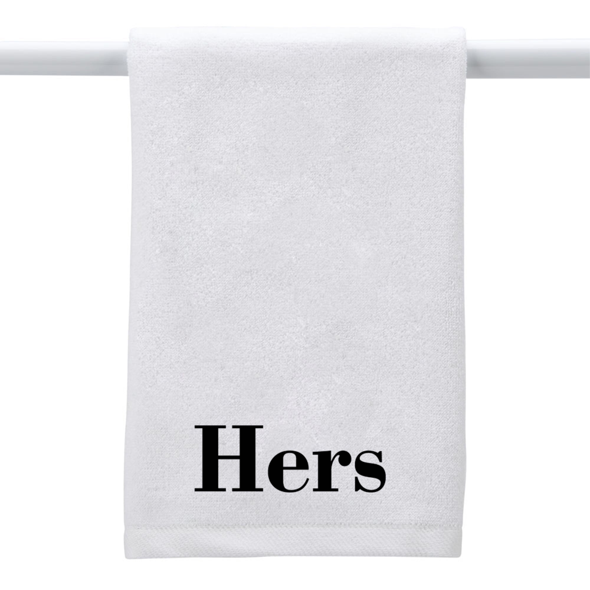 White Towel Hers (Block)