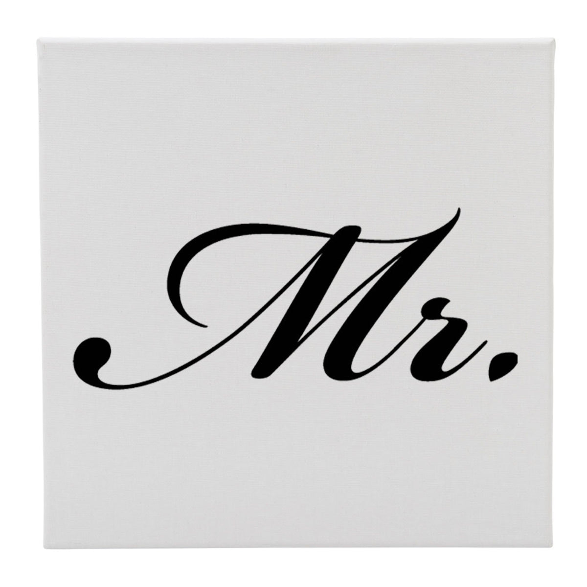 Canvas 12X12 Mr. (Script) – Virventures