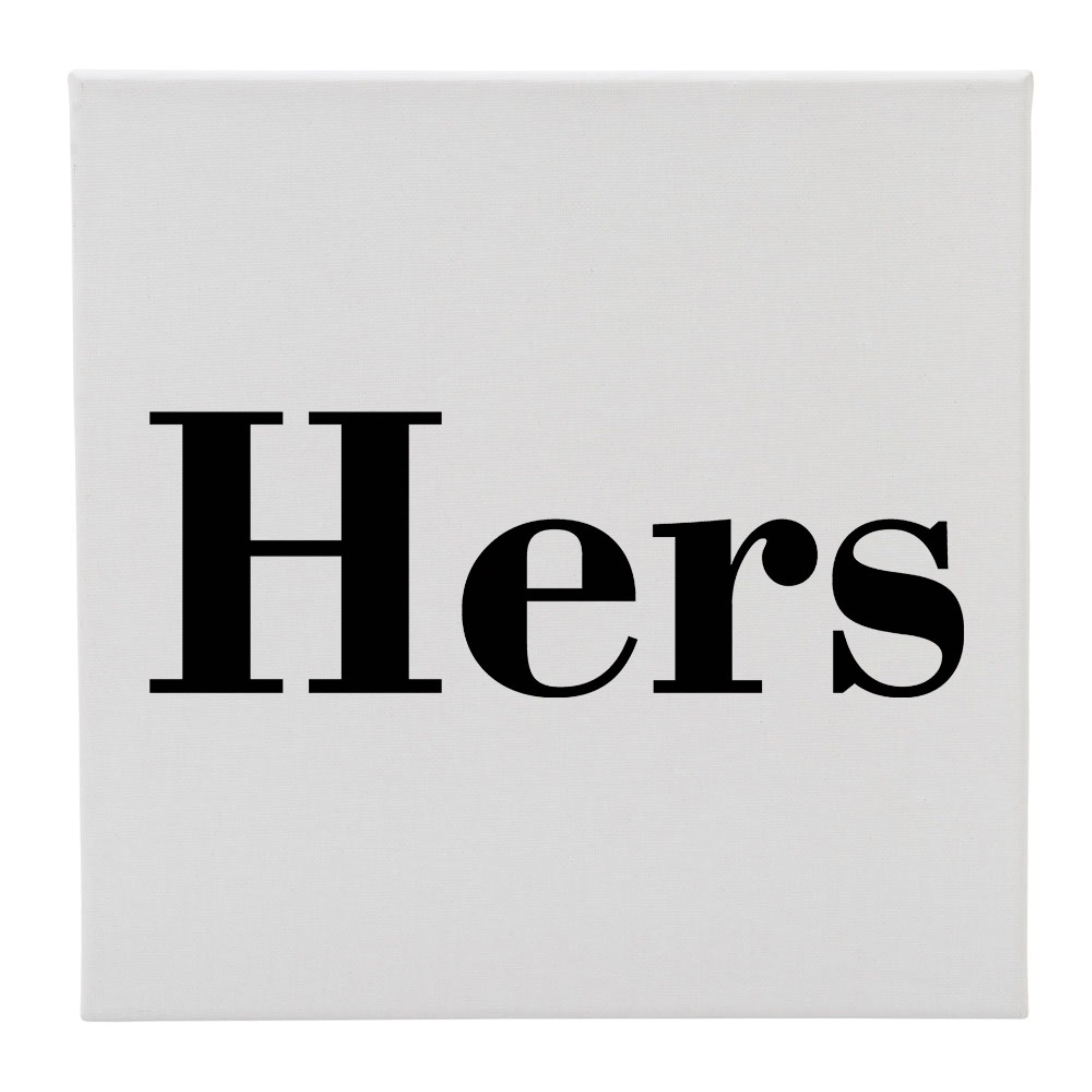 Canvas 12X12 Hers (Block)