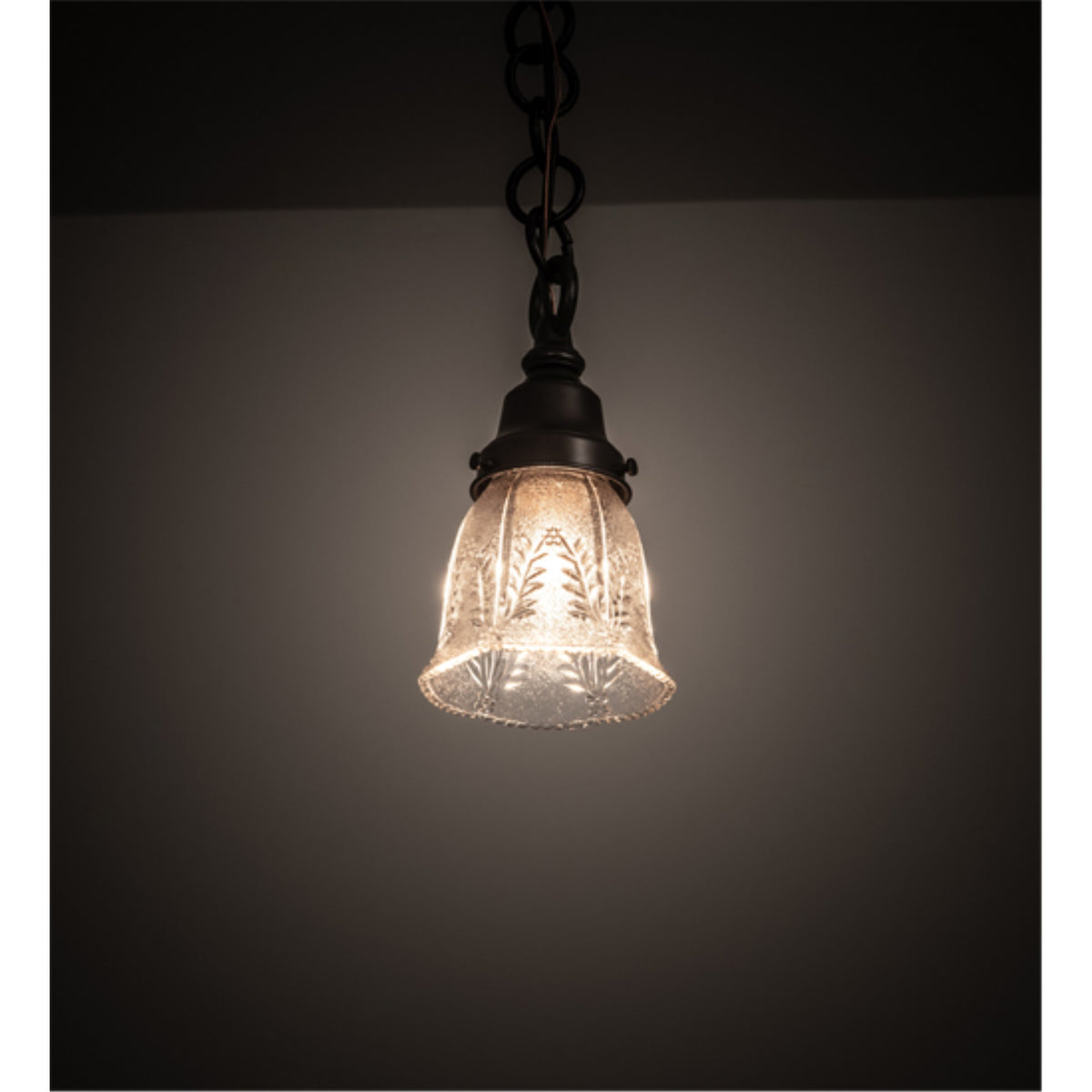 4.5' Wide Revival Gas & Electric Mini Pendant