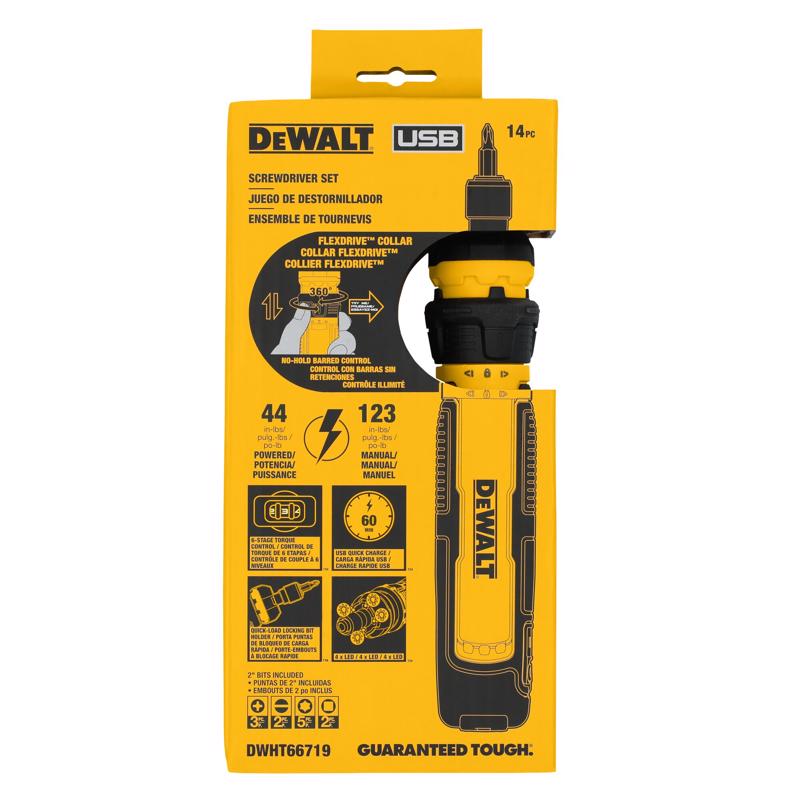 PWRD SCRWDRVR 4VMAX 14PC(Pack of 1)
