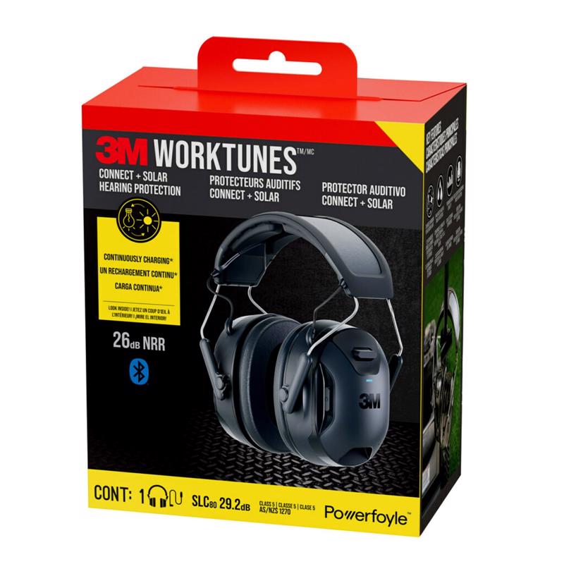 HRNG PRTCT 26DB PLST BLK(Pack of 1)