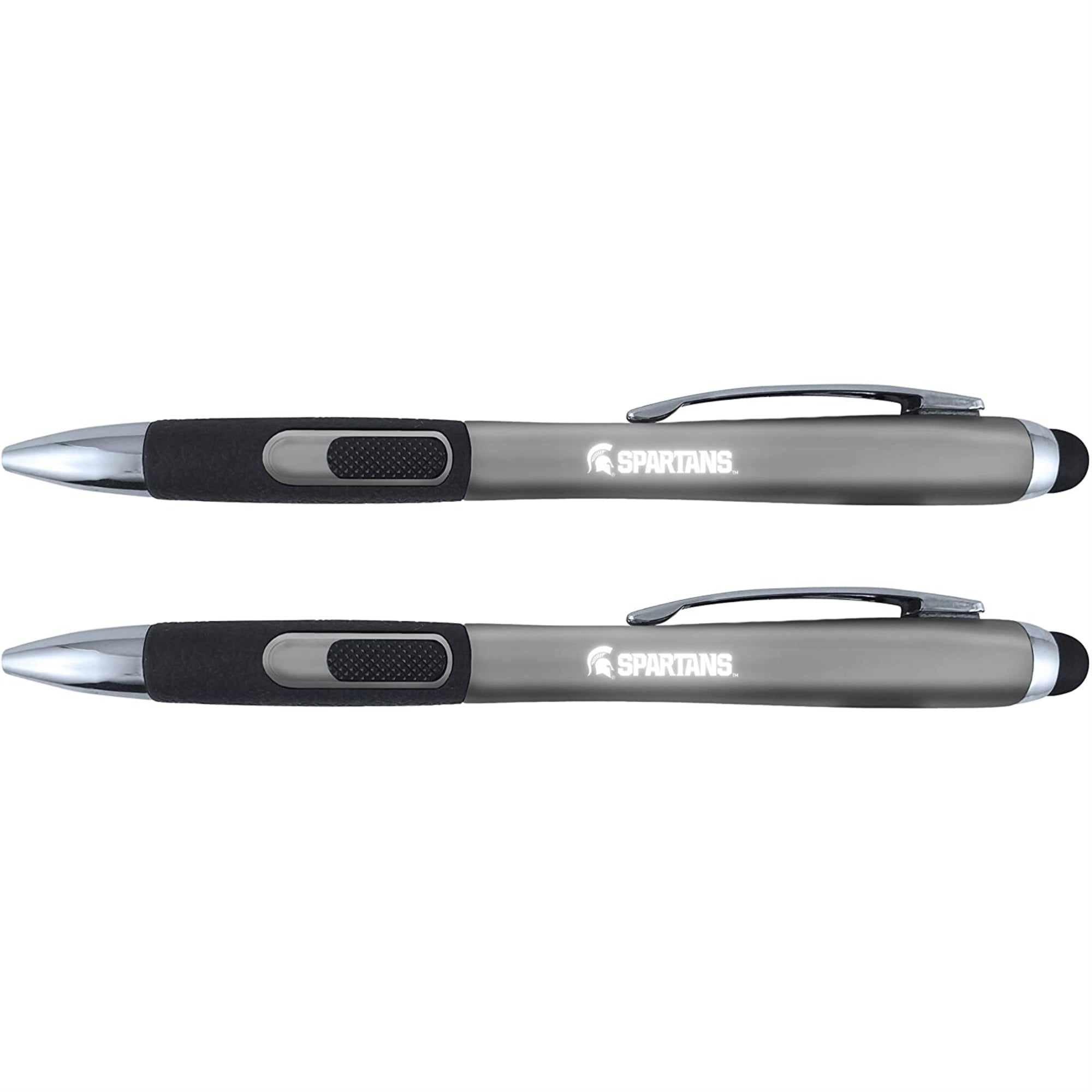 Greeting Pen Michigan State Spartans Light Up Pen 2 Pack 2041-2