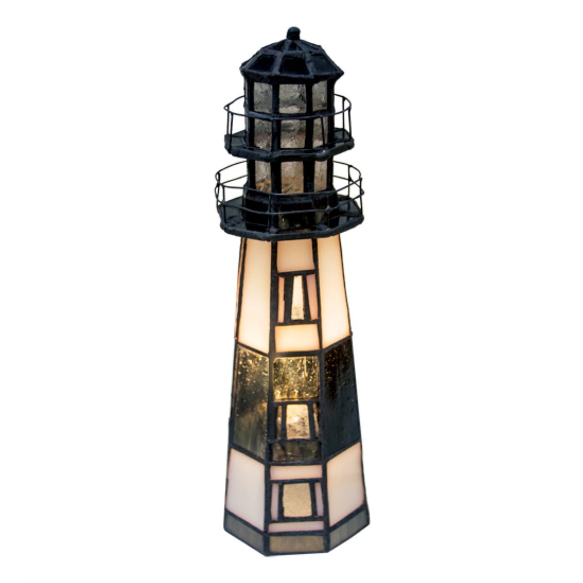 9.5'H The Lighthouse On Montauk Point Accent Lamp