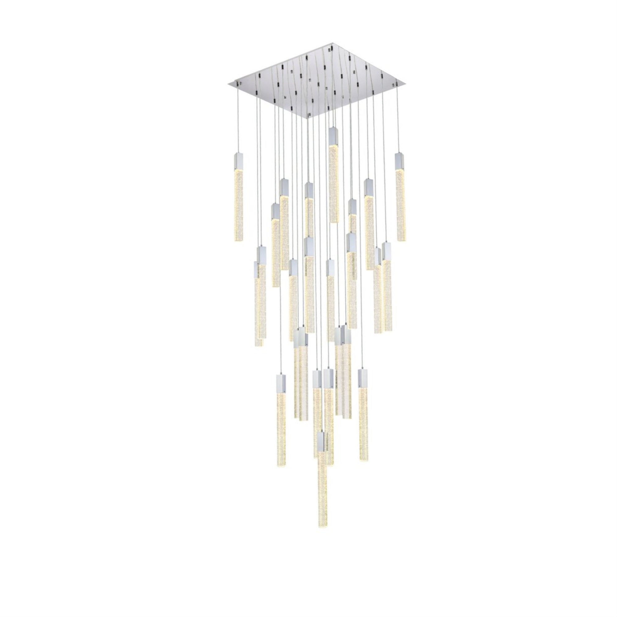 Weston 25 Lights Pendant In Chrome