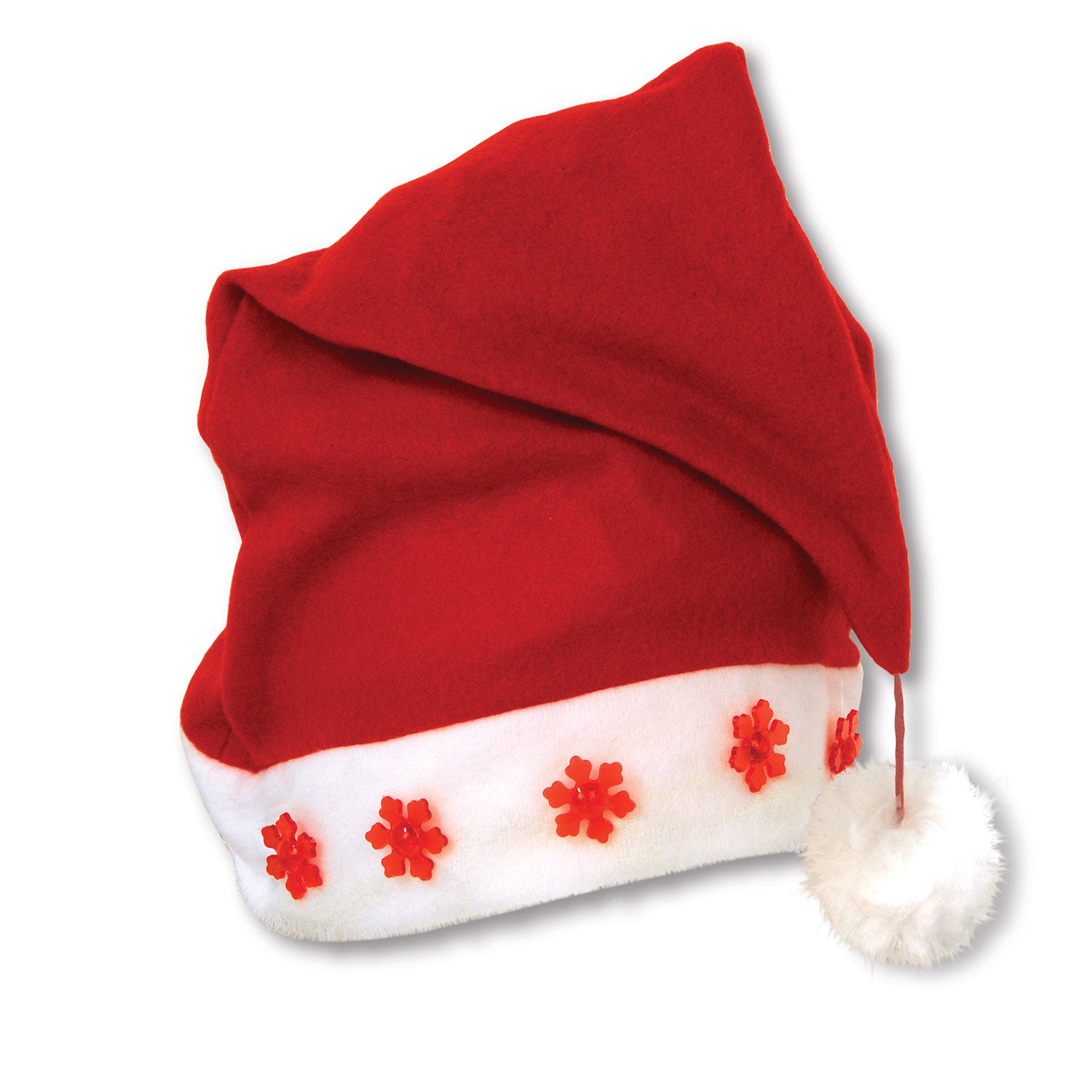 Light-Up Santa Hat (Pack of 12)