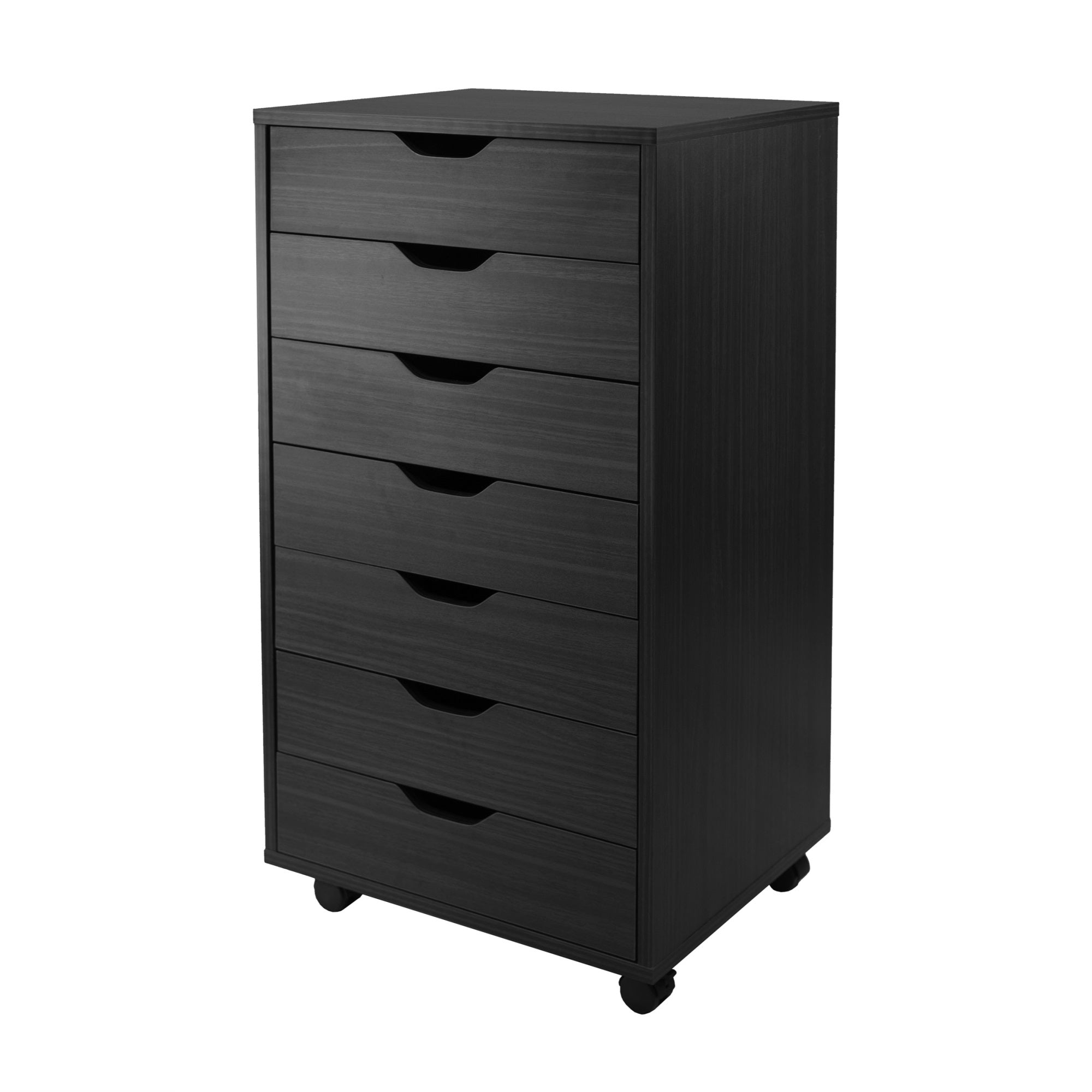 Yardlio Halifax Storage Carts - Convenient, Stylish, 5 or 7 Drawers, Multiple Finishes