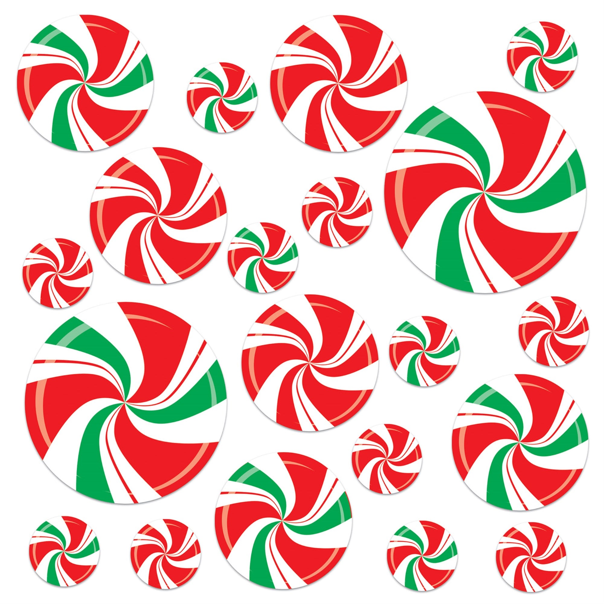 Peppermint Cutouts, (Pack Of 12)