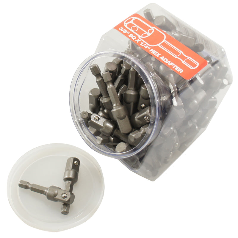 Adapter Socket 3/8X1/4He(Pack Of 1)
