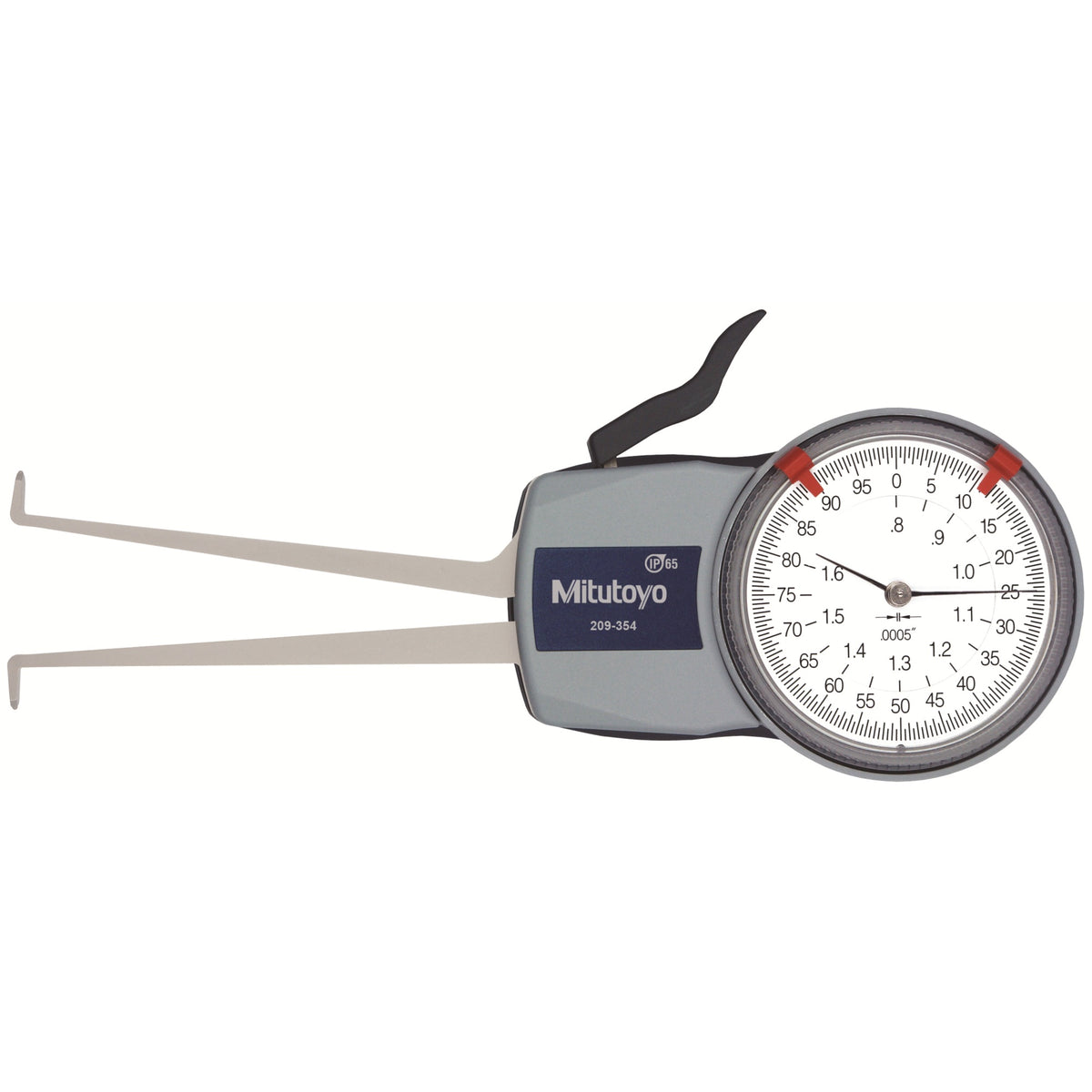 Dial Cal Gage, .80, 1.6 In, .0005 In