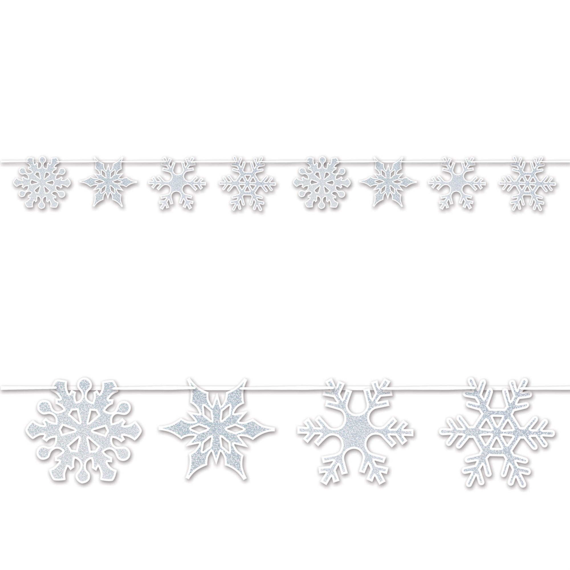 Snowflake Streamer, (Pack Of 12)