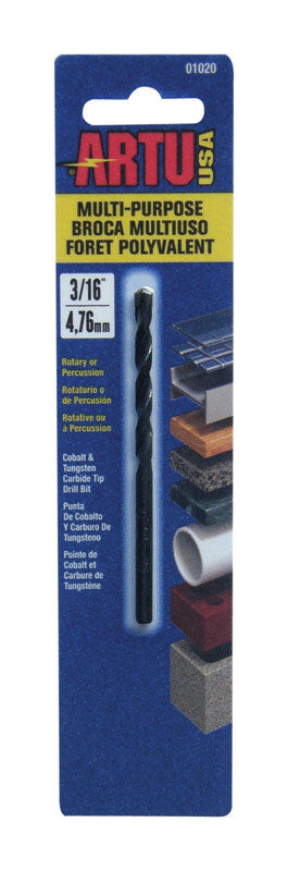 Bit Drill Multipurps3/16 (Pack Of 1)