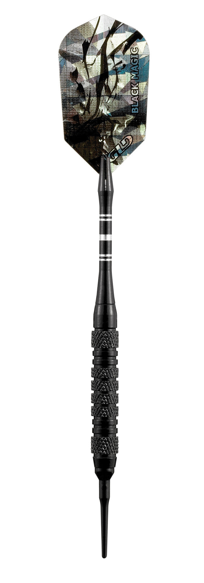 Viper Black Magic Soft Tip Darts 10 Knurled Rings 18 Grams