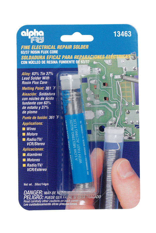 Solder Elec 63/37 .5Oz (Pack Of 1)