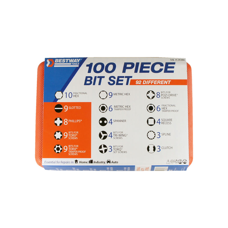 Screwdriving Bitset100Pc(Pack Of 1)