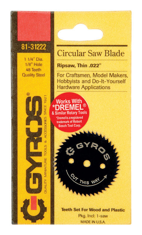 Blade Ripsaw1.25X.022 (Pack Of 1)