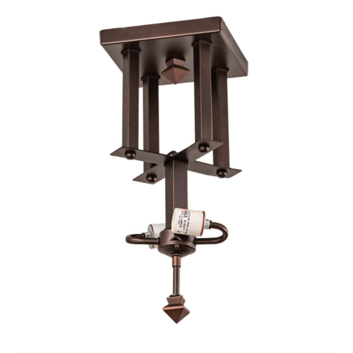 7' Square Arrowhead Flushmount Hardware