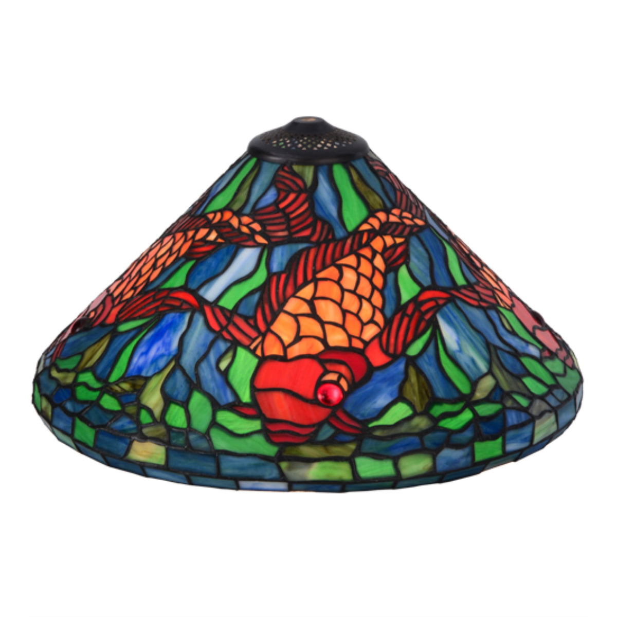 16'W Tiffany Koi Shade