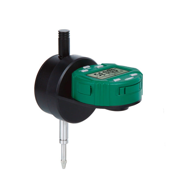2118-10E Back Plunger Type Electronic Indicator, .5/12.7Mm, Flat Back