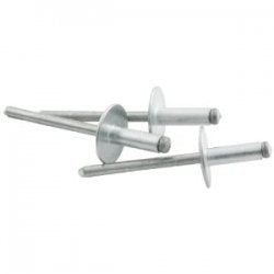 Lg Hd Rivet 250Pk Silver