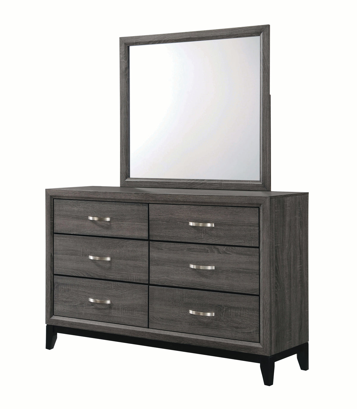 Watson Rustic Grey Oak Mirror