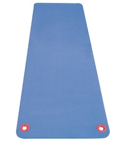 Aeromat Elite Workout Mat w/eyelets, 1/2x20″x48″ - Blue